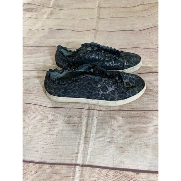 Kate Spade Women's Metallic Leopard Print Sneakers - 8M - Picture 6 of 14